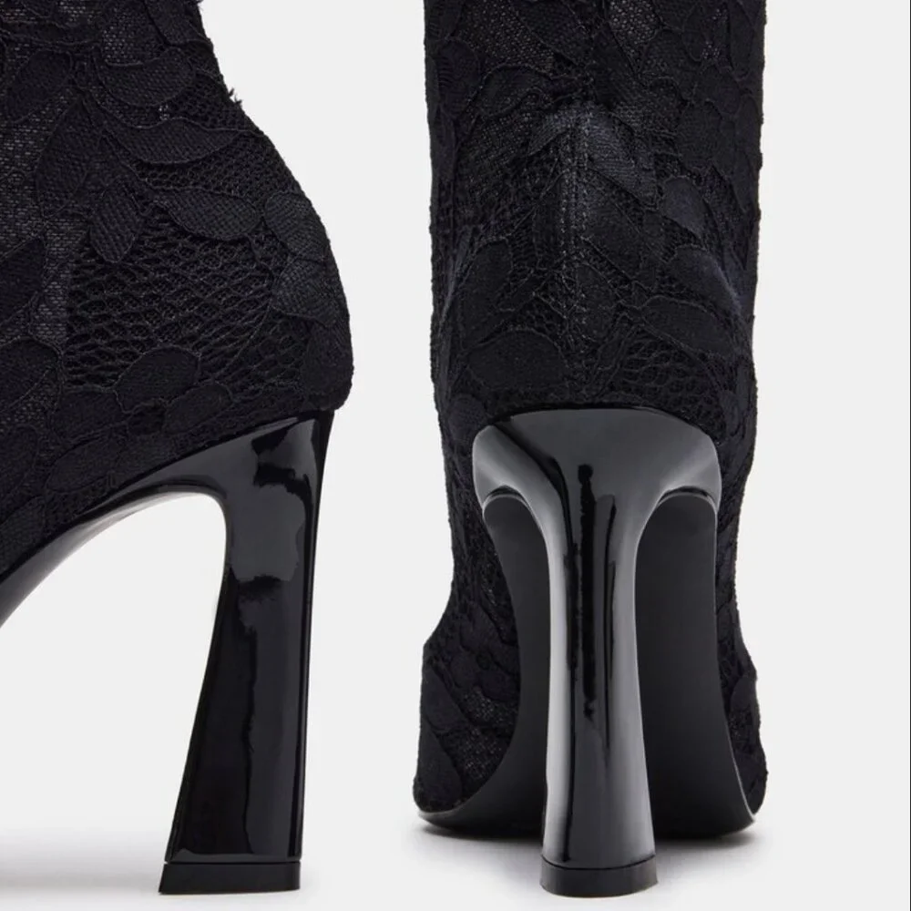 NWOB Steve Madden Serene Lace Over The Knee Boots